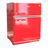 Heladera Bajo Mesada Neba Con Freezer 124l Roja A-128