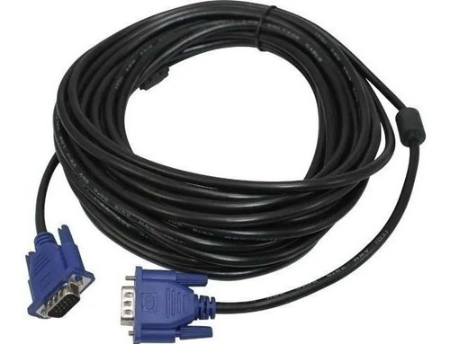 Cable Vga 10 Metros- Conectar Monitor A Computador 2 Filtro 