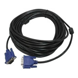 Cable Vga 10 Metros- Conectar Monitor A Computador 2 Filtro 