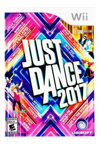 Just Dance 2017  Standard Edition Ubisoft Wii Físico