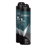 Kit 2 Desodorante Rexona Men Invisible 72h 150ml