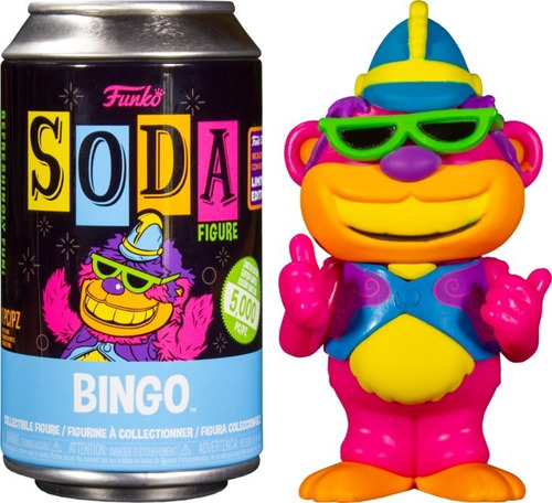 Funko Soda Bingo Soda Black Light Se Abrio Regular Wondercon