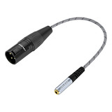 Adaptador De Audio Estéreo 3.5mm A Xlr Macho - 1 Pie