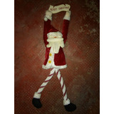 Peluche Adorno Papa Noel Santa Navidad Colgar Puerta 54cm