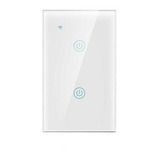 Interruptor Touch Wifi 2 Canal Blanco