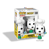 Snoopy Perro Beagle Sombrero Chef Funko Pop Charly Brown Cf