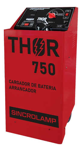 Cargador De Baterias Y Arrancador Carrito Modelo Thor 750