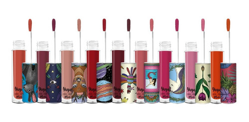 Yuya Labiales Liquidos Colección Mate 6 Tonos 3gr