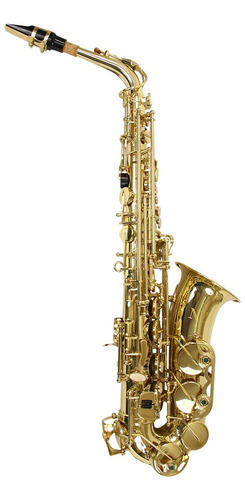 Saxofone Alto New York As200 Laqueado Em Eb