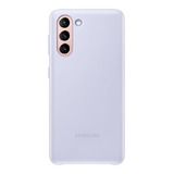 Funda Samsung Smart Led Cover Para Galaxy S21 Color Violeta