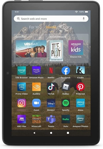 Tablet Amazon Fire Hd 8 2022 8 32gb Black 30 % Más Rápido