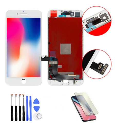 Tela Touch Frontal Lcd Para iPhone 8 Plus A1864 A1897 + Kit