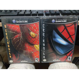 Nintendo Gamecube Spider Man 1 Y 2 Completos Originales