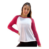 Outlet Remera Elisabeth Combinada M/larga 2da - Aerofit Sw