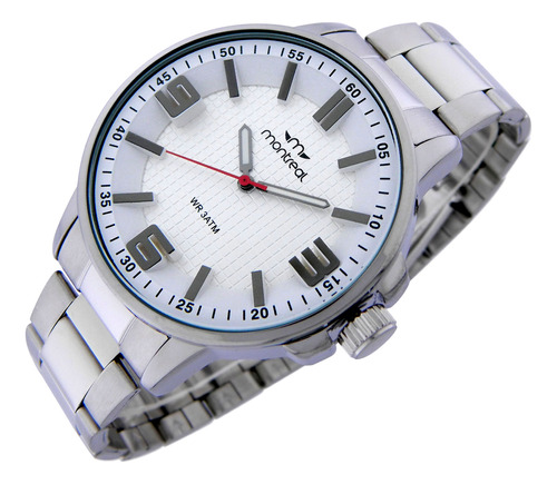 Reloj Montreal Hombre Ml1787 Malla De Acero Inoxidable