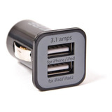 Cargador Doble Usb 12v / 24v Kube Kbch004b