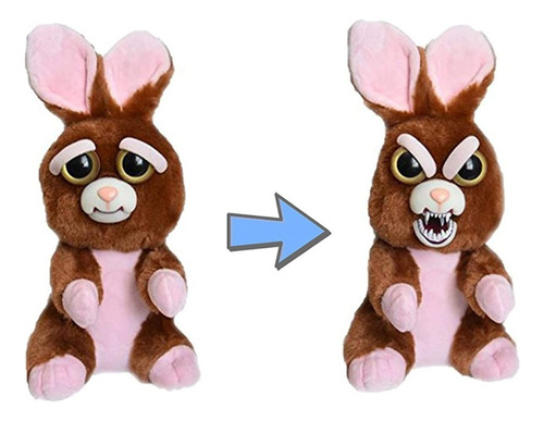 Feisty Pets - Rabit De Peluche Para Cambiar La Cara