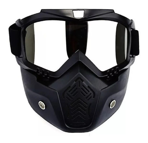 Óculos Máscara Moto Cross Capacetes Soft Moto Espelhado