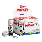 Bolinha De Sabão Mickey Mouse Bolhas De Sabão 60ml 12 Potes