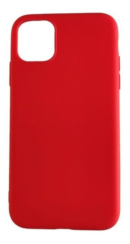 Carcasa Roja Compatible Con iPhone 11 Pro Max