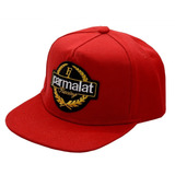 Gorra Bordada Parmalat Niki Lauda Formula 1 Roja Gabardina