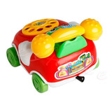 1 Brinquedo Telefone Carrinho Bebê Infantil Toque Som