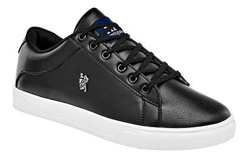 Tenis American Polo Bcl 2193 Hombre Color Negro 