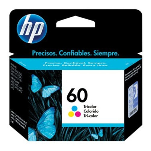 Cartucho De Tinta Hp 60 Cc643wl Color