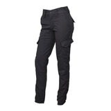 Bombacha Pantalon De Campo Mujer Policial Azul Alcatraz