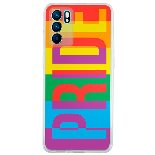 Funda Oppo Antigolpes Pride Orgullo Gay Lgbt Arcoíris