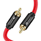 Cable De Subwoofer Rca, 1 Rca Macho 1 Rca Macho, Cable ...