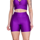 Roupa Para Academia Feminina Short Curto 3d Poliamida