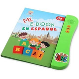 Libro Electrónico Aprendizaje Con Sonido Para Niños Español