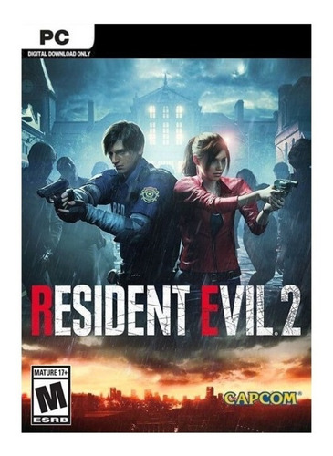 Resident Evil 2 Remake  Standard Edition Capcom Pc Digital