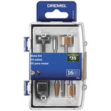 Kit Dremel 16 Accesorios Para Metal 734