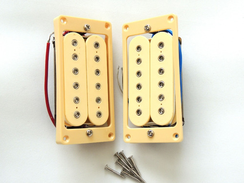 Pastillas Humbuckers Con Marcos Para Les Paul Y Otros