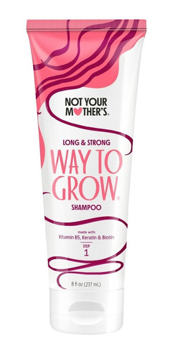 Not Your Mothers Shampoo Cabello Largo Way To Grow  237 Ml