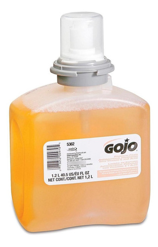 Gojo Botella Repuesto, Espuma Antibacterial - 1200ml - 2/paq