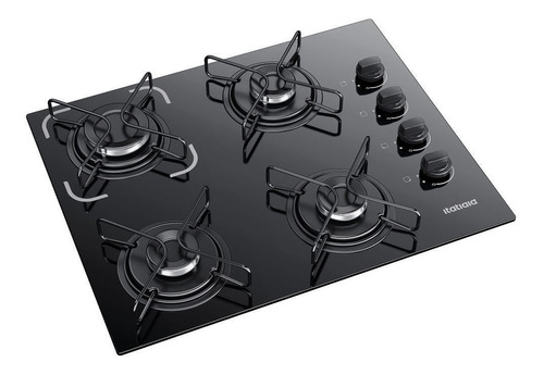 Cooktop Itatiaia 4 Bocas Essencial Preto - Bivolt