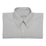 Tallas Grandes Kotting Camisa Manga Larga Oxford Botón Xl