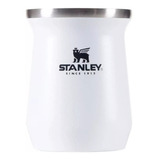 Mate Stanley Original Classic Blanco Acero Inoxidable