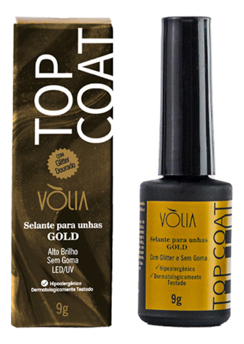 Top Coat Selante Gold 9g - Volia