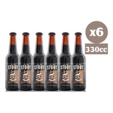 Sixpack Cerveza Artesanal +56 Stout Con Avena 330cc Botella