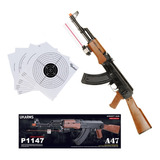 Rifle Ukarms P114 Ak-47 Cuerno De Chivo Resorte Xchws P