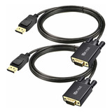 Cable Disport A Vga De 6 Pies, Paquete De 2, Puerto De ...