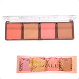 Paleta Multifuncional Blush Iluminador Contorno Dalla Make