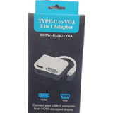 Adaptador Hdmi A Vga Cable Tipo C