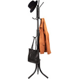 Mind Reader Standing Metal Coat Rack Hat Hanger 11 Gancho Pa