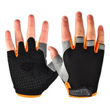 Guantes Para Bicicleta Medio Dedo Ciclismo Fitness Licrados