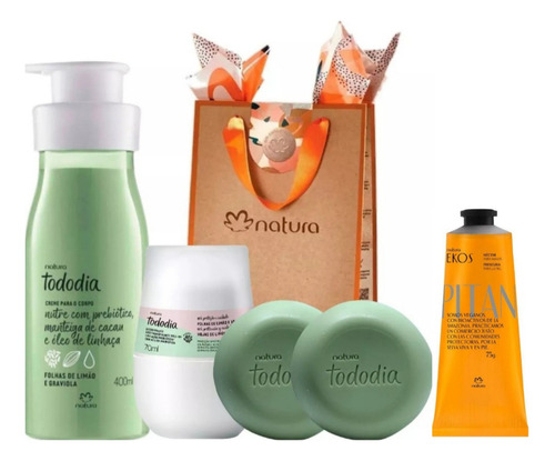 Kit Tododia Regalo Hojas De Limón Natura Veroberts 